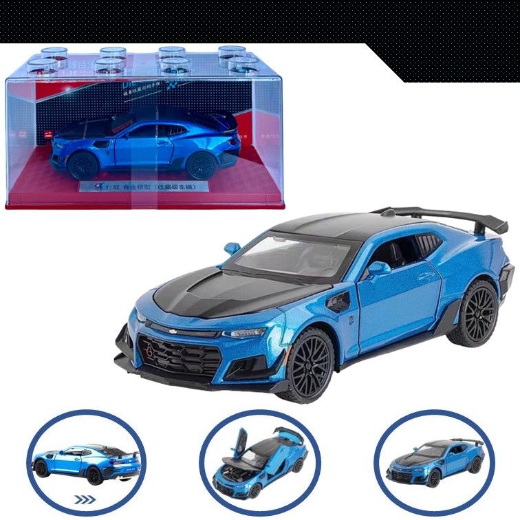 Машинка металлическая WIZZAL инерционная коллекционная 132 Chevrolet Camaro SS 1759₽