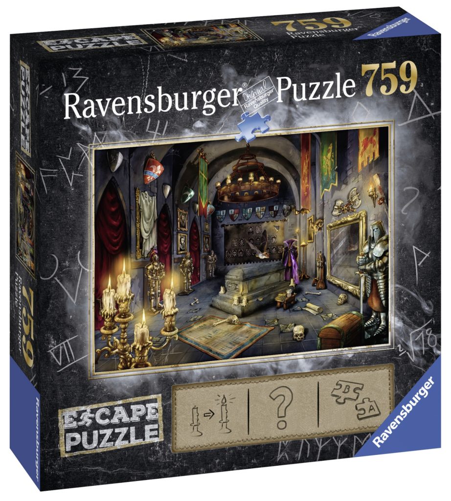 

Ravensburger. Пазл-квест 759 "Замок вампира" арт.19961