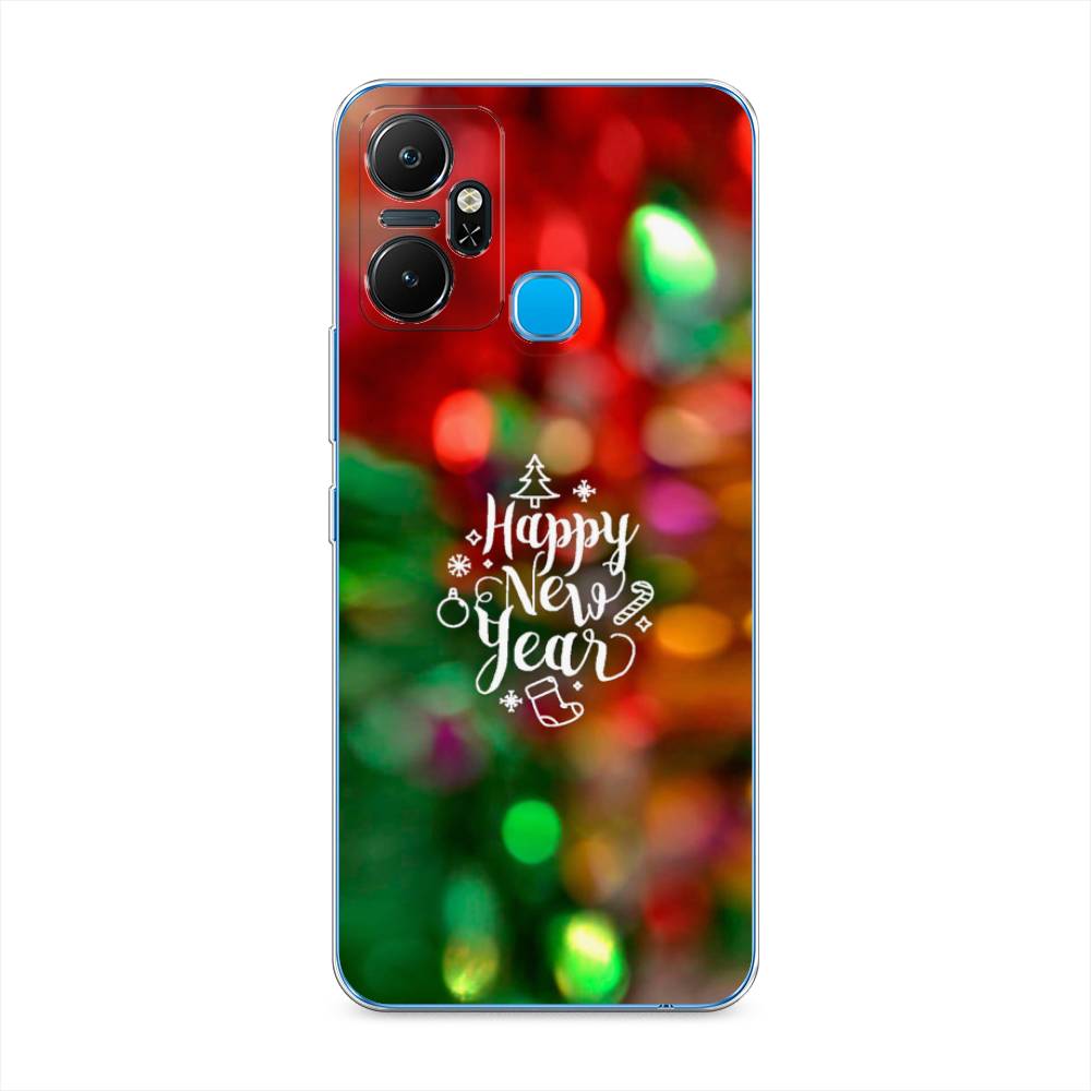 

Чехол для Infinix Smart 6 Plus "Новый Год на елке", Зеленый;красный;желтый, 3102350-5