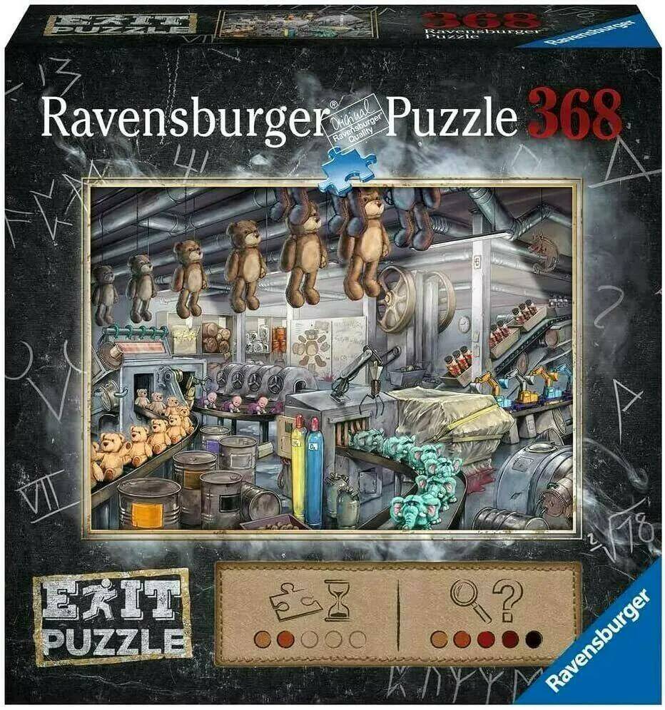 

Ravensburger. Пазл-квест 368 "Фабрика игрушек" арт.16484