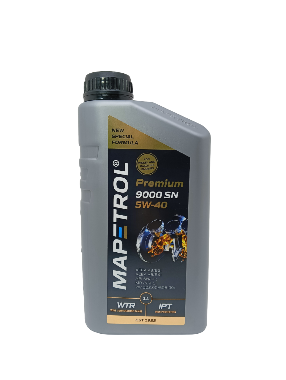 Моторное масло MAPETROL PREMIUM 9000 SN 5W-40 1л
