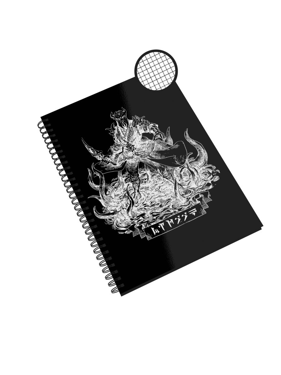 

Блокнот Каждому Своё "Skyrim/Скайрим/The elder scrolls" NP-GMSK4-A5/2 A5 48л в клетку, NP-GMSK4-A5/2