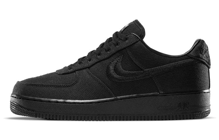 

Кроссовки унисекс Nike Stussy x Nike Air Force 1 Low Triple Black черные 38 EU, Черный, Stussy x Nike Air Force 1 Low Triple Black