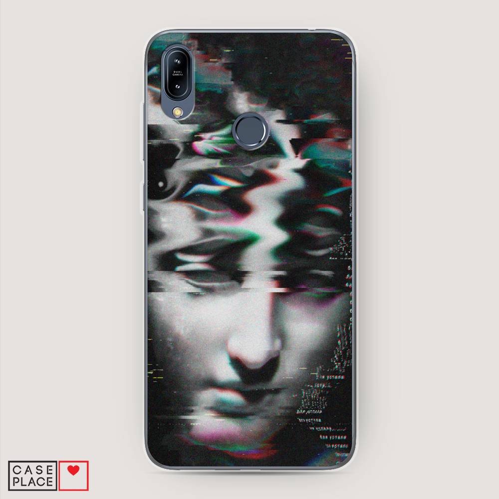 фото Чехол awog "glitch art" для asus zenfone max m2 zb633kl