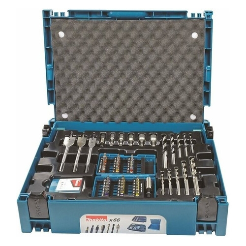 

Набор оснастки Makita B-43044, по дереву/металлу, 66шт, B-43044