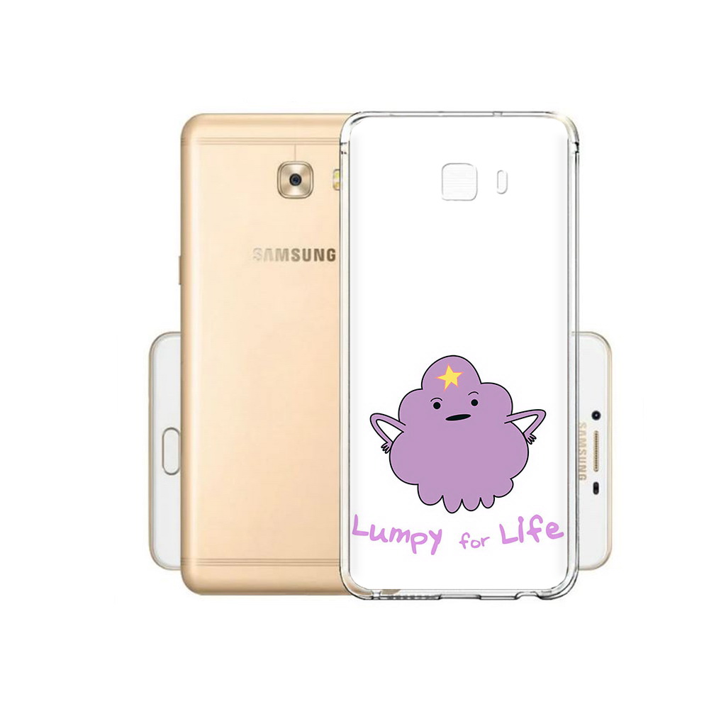 

Чехол MyPads Tocco для Samsung Galaxy C9 Pro Принцесса пупырчатого королевства, Прозрачный, Tocco
