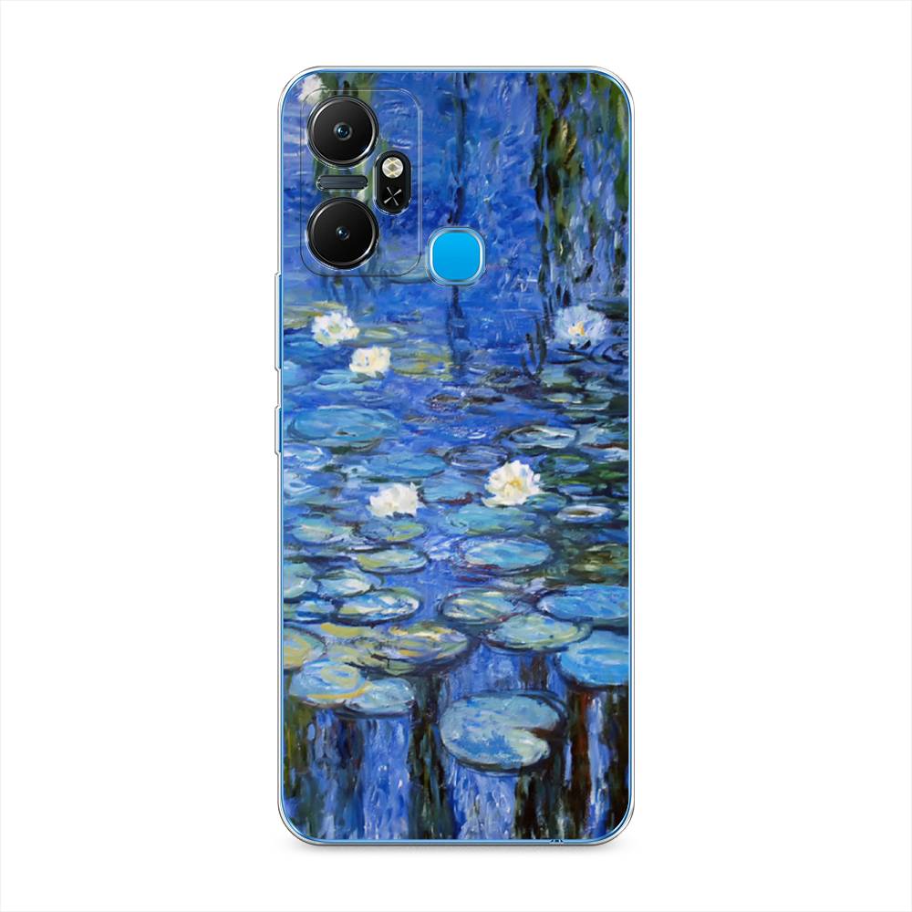 

Чехол для Infinix Smart 6 Plus "Нарисованный пруд", Синий;зеленый, 3102350-4