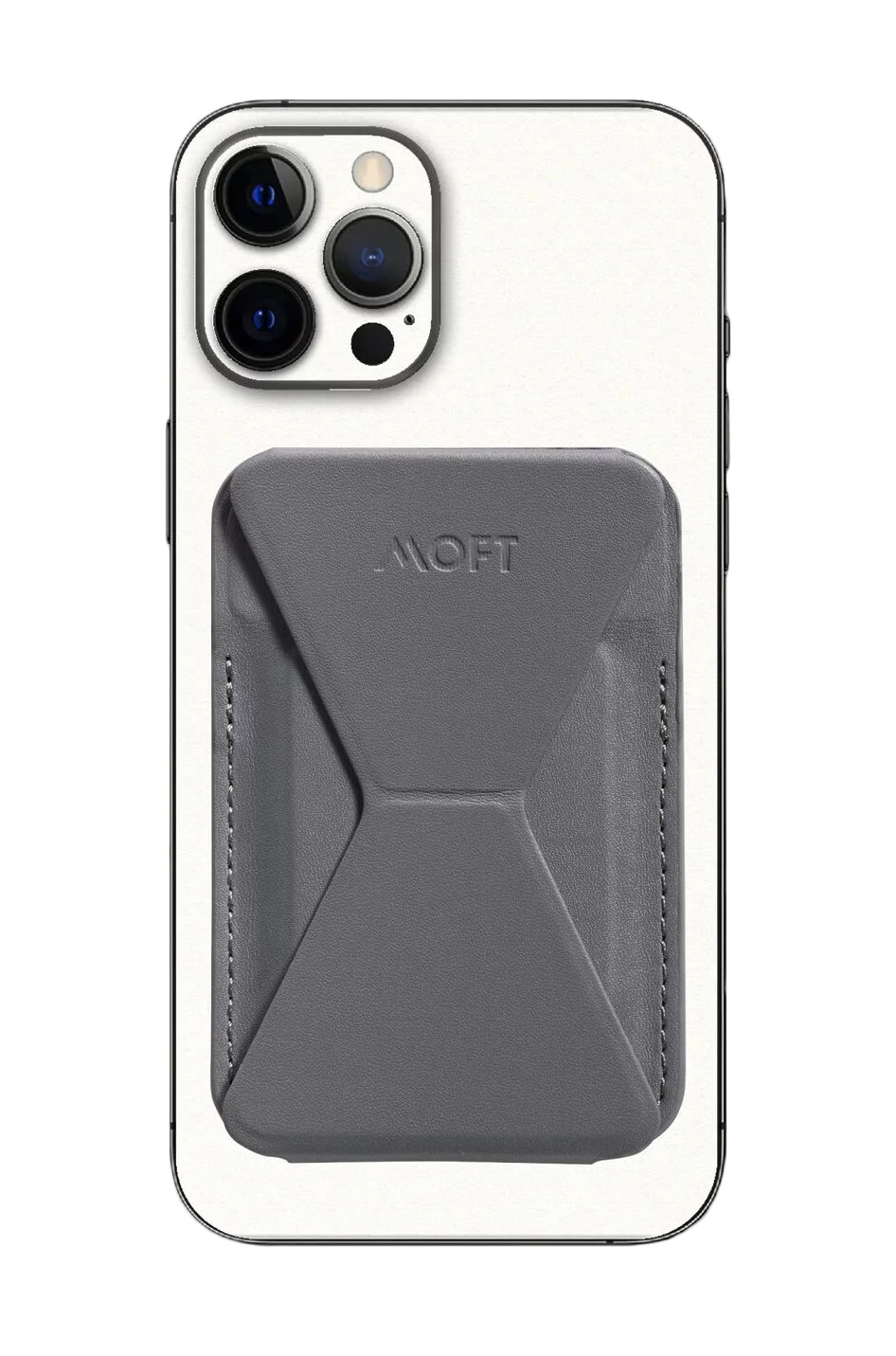 Подставка-кошелёк для MagSafe Moft Snap-On Cool Gray