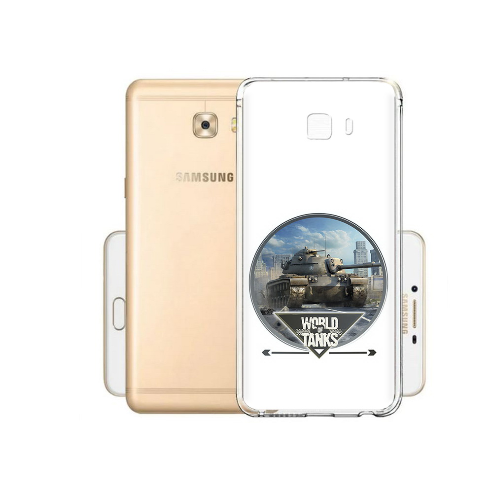 

Чехол MyPads Tocco для Samsung Galaxy C9 Pro Мир танков, Прозрачный, Tocco