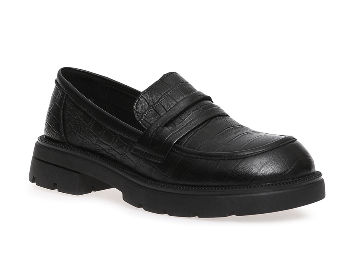 

Лоферы женские El Tempo PM088_01_01_KU черные 40 RU, Черный, PM088_01