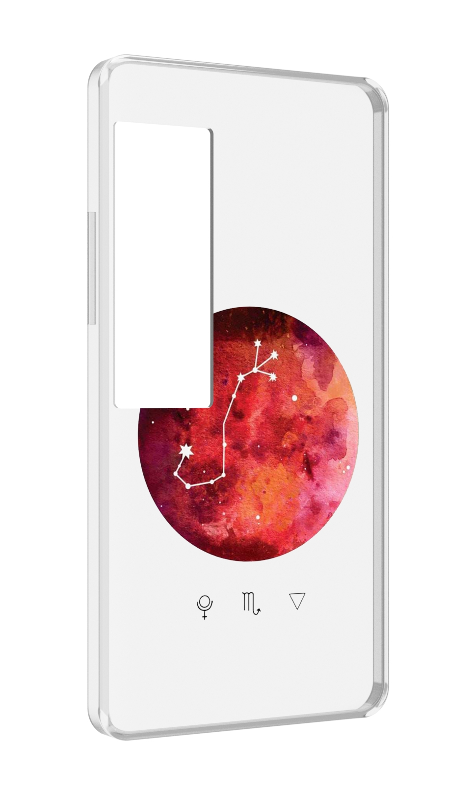 

Чехол MyPads знак зодиака скорпион 6 для Meizu Pro 7 Plus, Прозрачный, Tocco