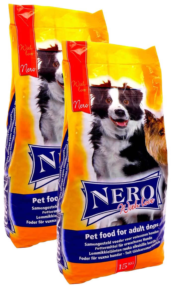 

NERO GOLD NERO GOLD DOG ADULT NERO CROC ECONOMY WITH LOVE для взрослых собак всех пород Мя