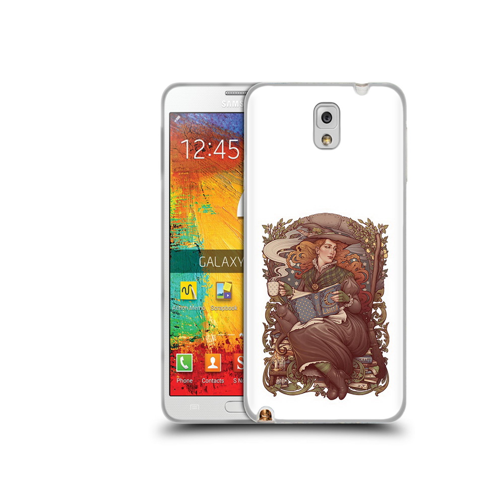 

Чехол MyPads Tocco для Samsung Galaxy Note 3 Женские_126, Прозрачный, Tocco