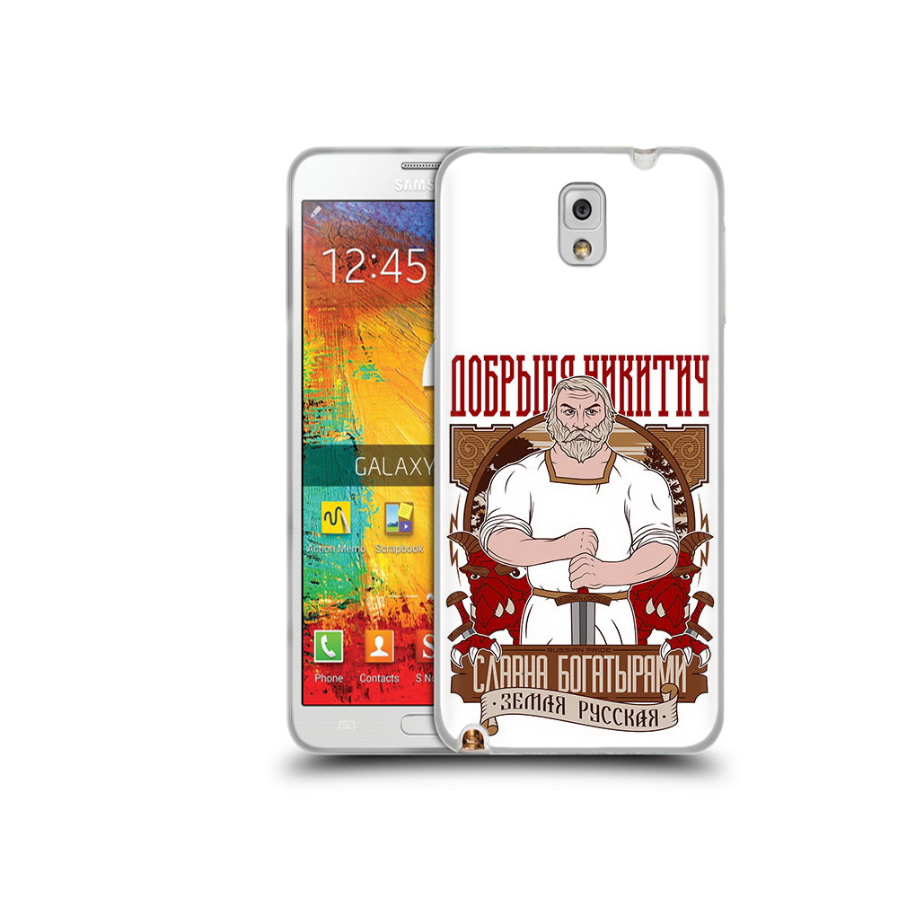 

Чехол MyPads Tocco для Samsung Galaxy Note 3 Добрыня, Прозрачный, Tocco