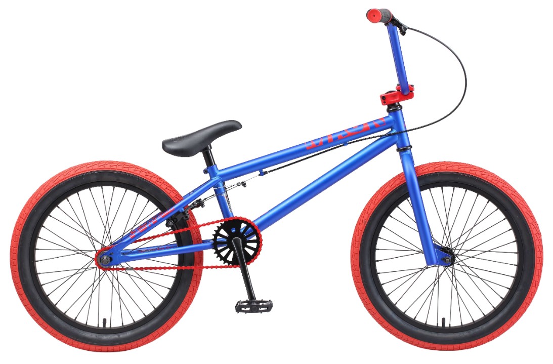 фото Велосипед bmx tech team mack 20" синий