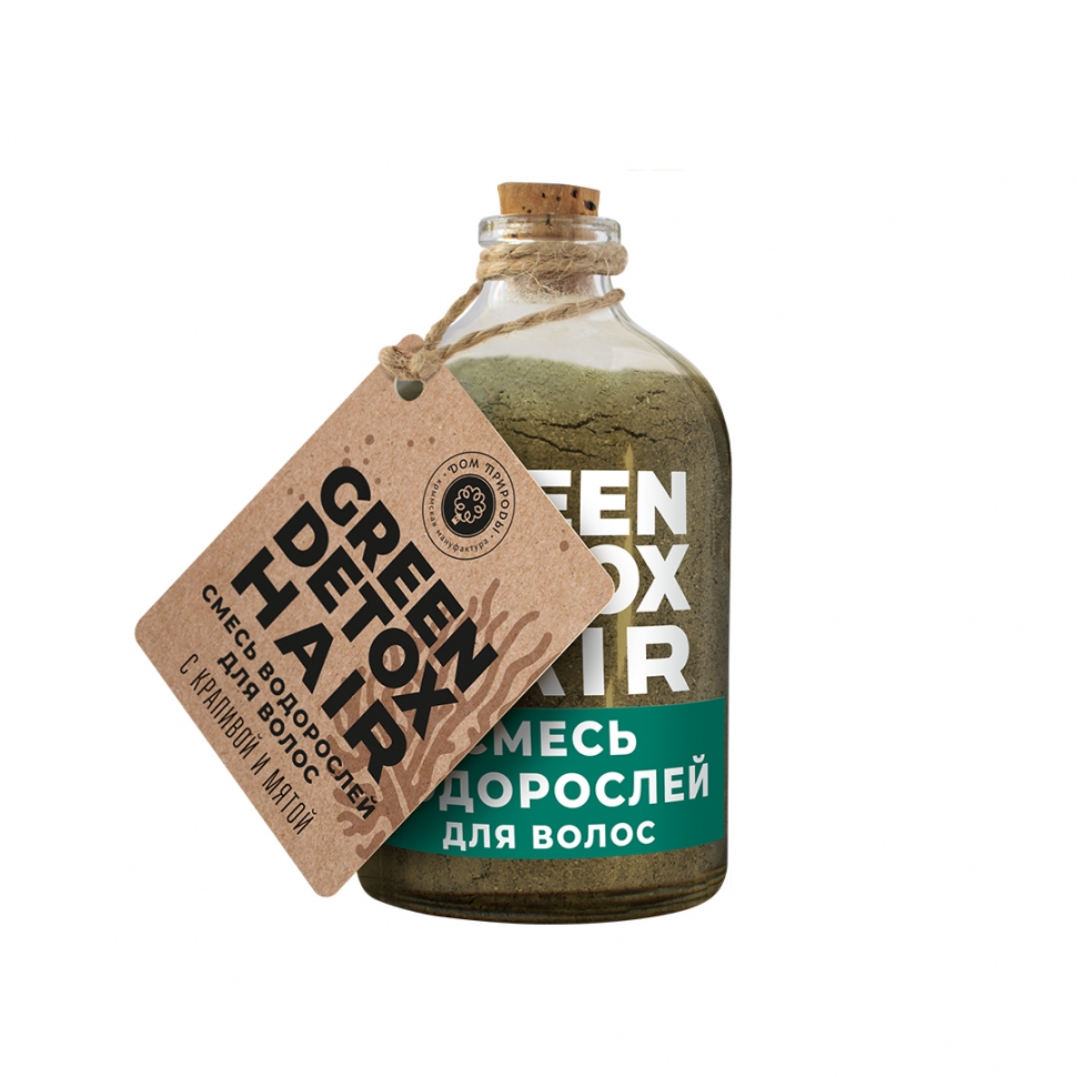 

Водоросли для волос GREEN DETOX "Смесь водорослей", 50г