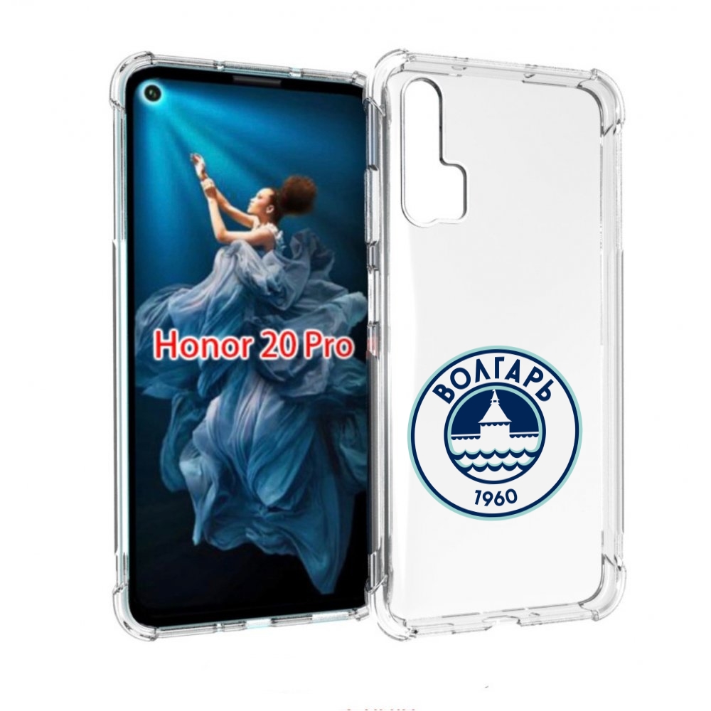 

Чехол бампер MyPads фк волгарь астрахань для Honor 20 Pro против, Прозрачный, Tocco
