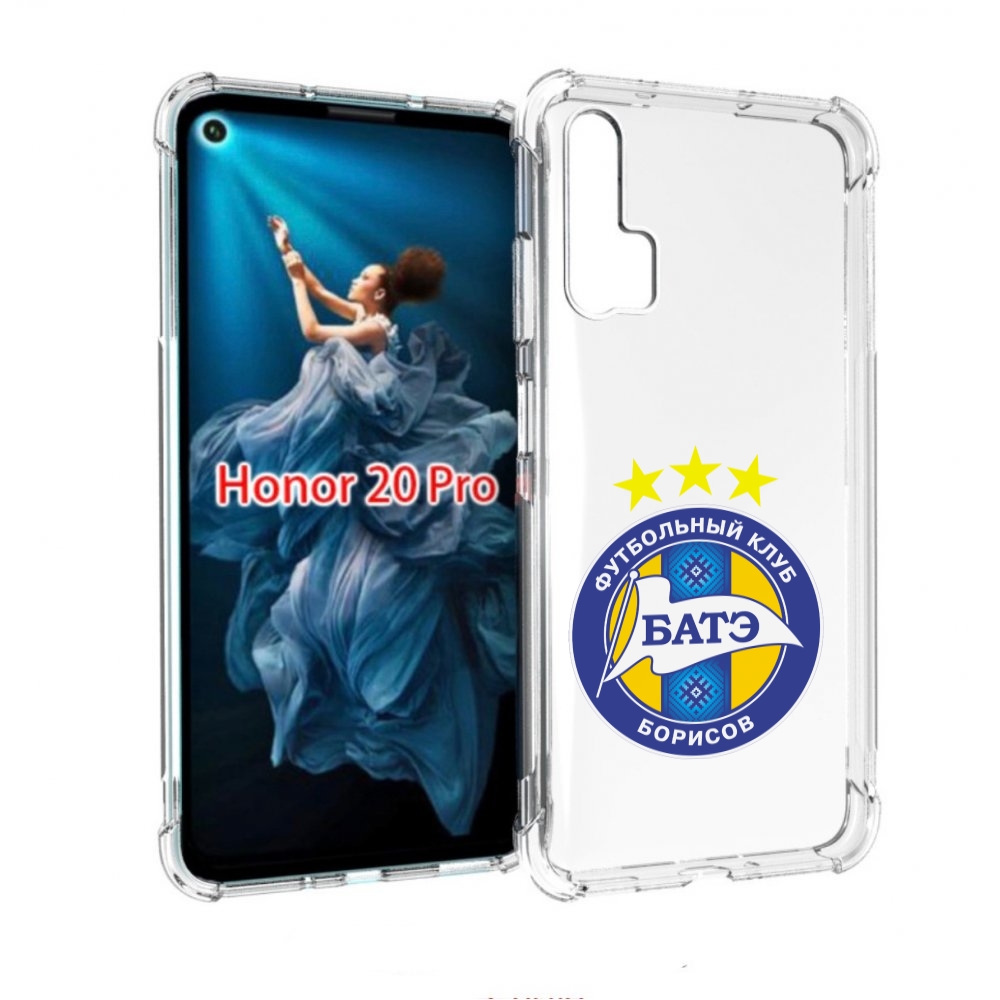 

Чехол бампер MyPads фк батэ борисов мужской для Honor 20 Pro про, Прозрачный, Tocco