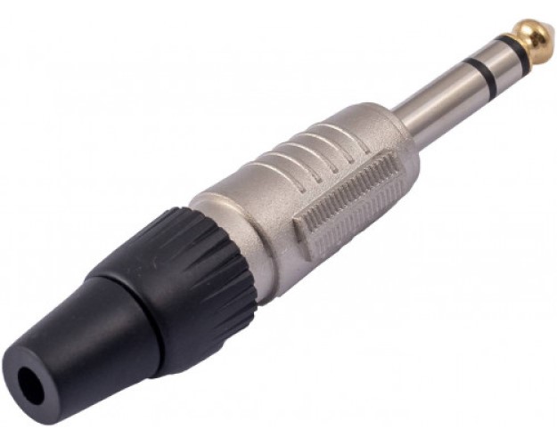 

Stands Cables Jack003 - Разъем Jack 1/4 стерео, золотая головка, разборный