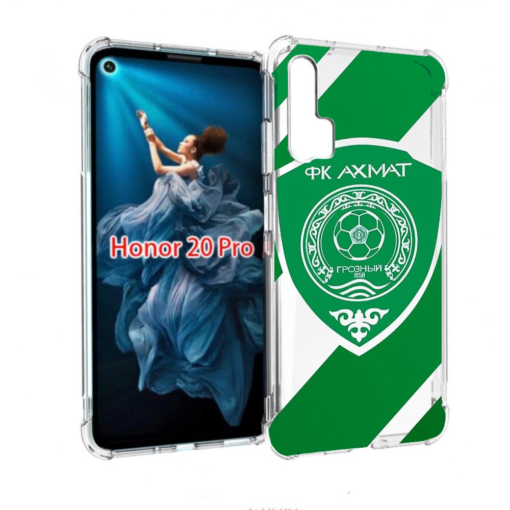 

Чехол бампер MyPads фк ахмат грозныи мужской для Honor 20 Pro п, Прозрачный, Tocco