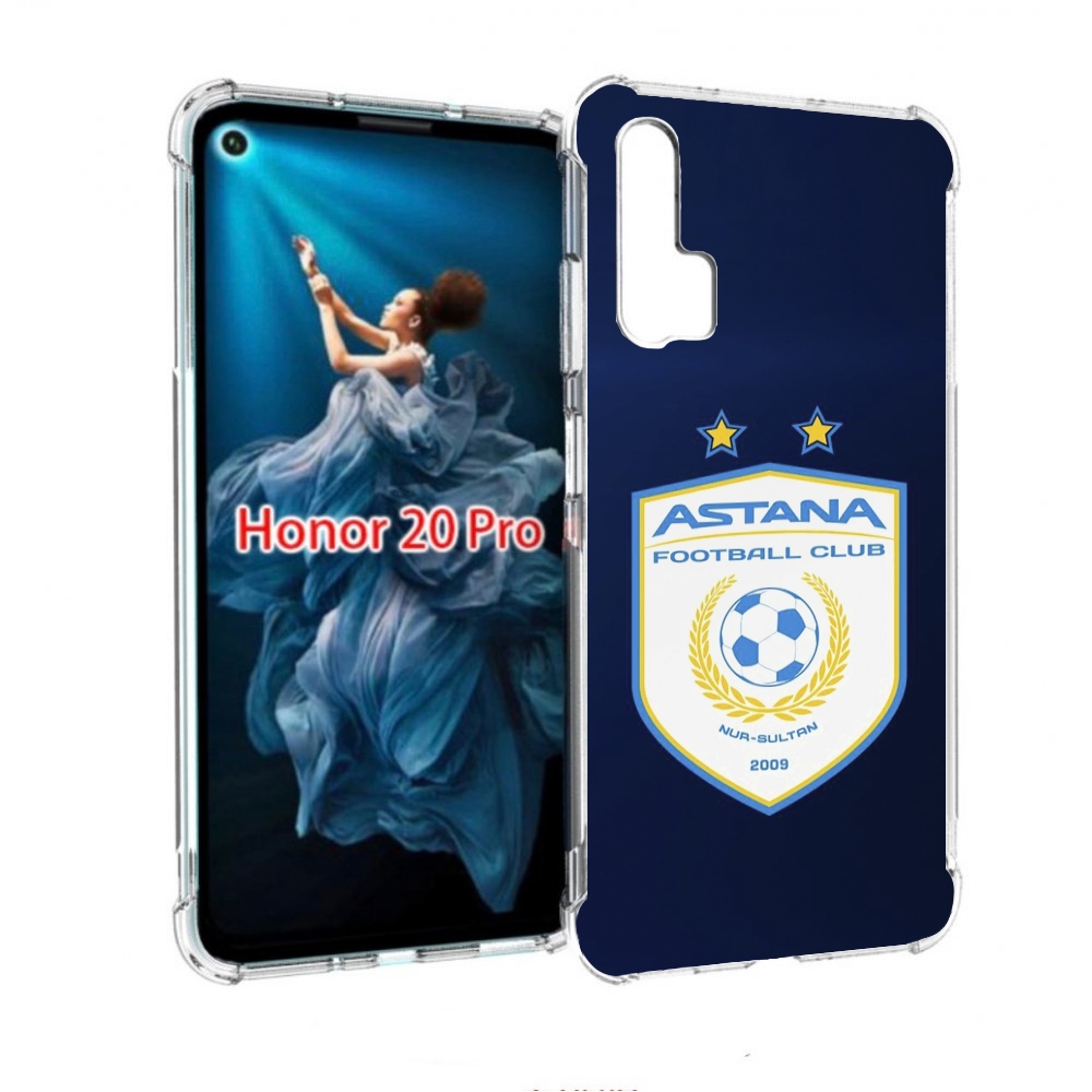 

Чехол бампер MyPads фк астана нур султан для Honor 20 Pro против, Прозрачный, Tocco