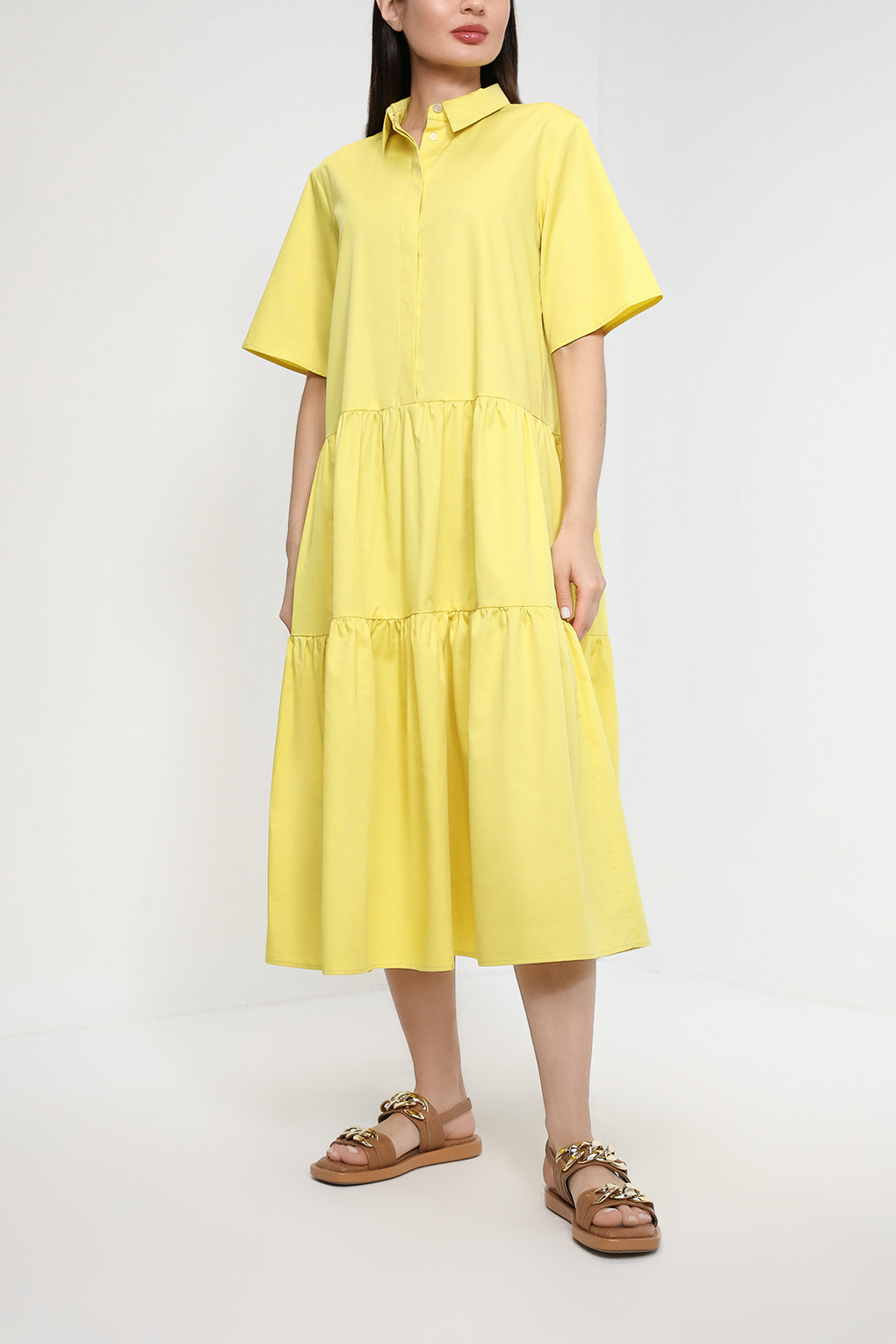 

Платье женское SABRINA SCALA SS23045258 желтое XS, Желтый, SS23045258