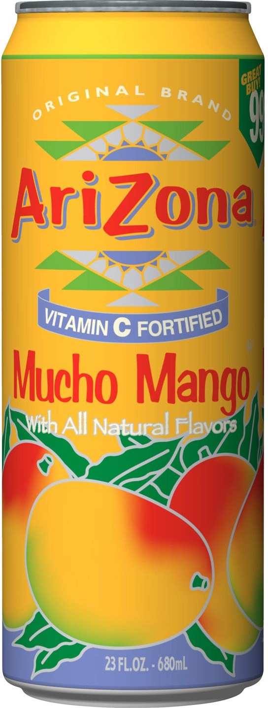 Напиток Arizona Mucho Mango 0,68л Упаковка 24 шт