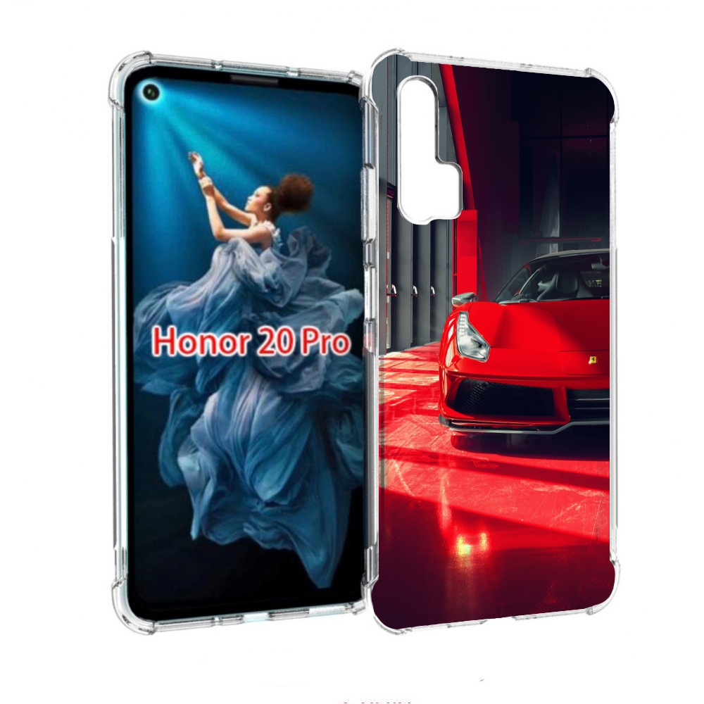 

Чехол бампер MyPads ферра для Honor 20 Pro противоударный, Прозрачный, Tocco