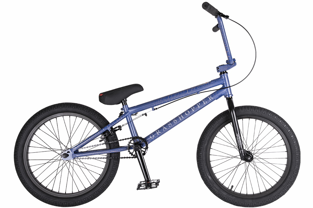 фото Велосипед bmx tech team grasshoper 20" синий