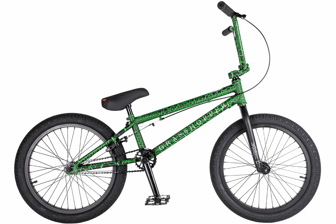 фото Велосипед bmx tech team grasshoper 20" зелёный