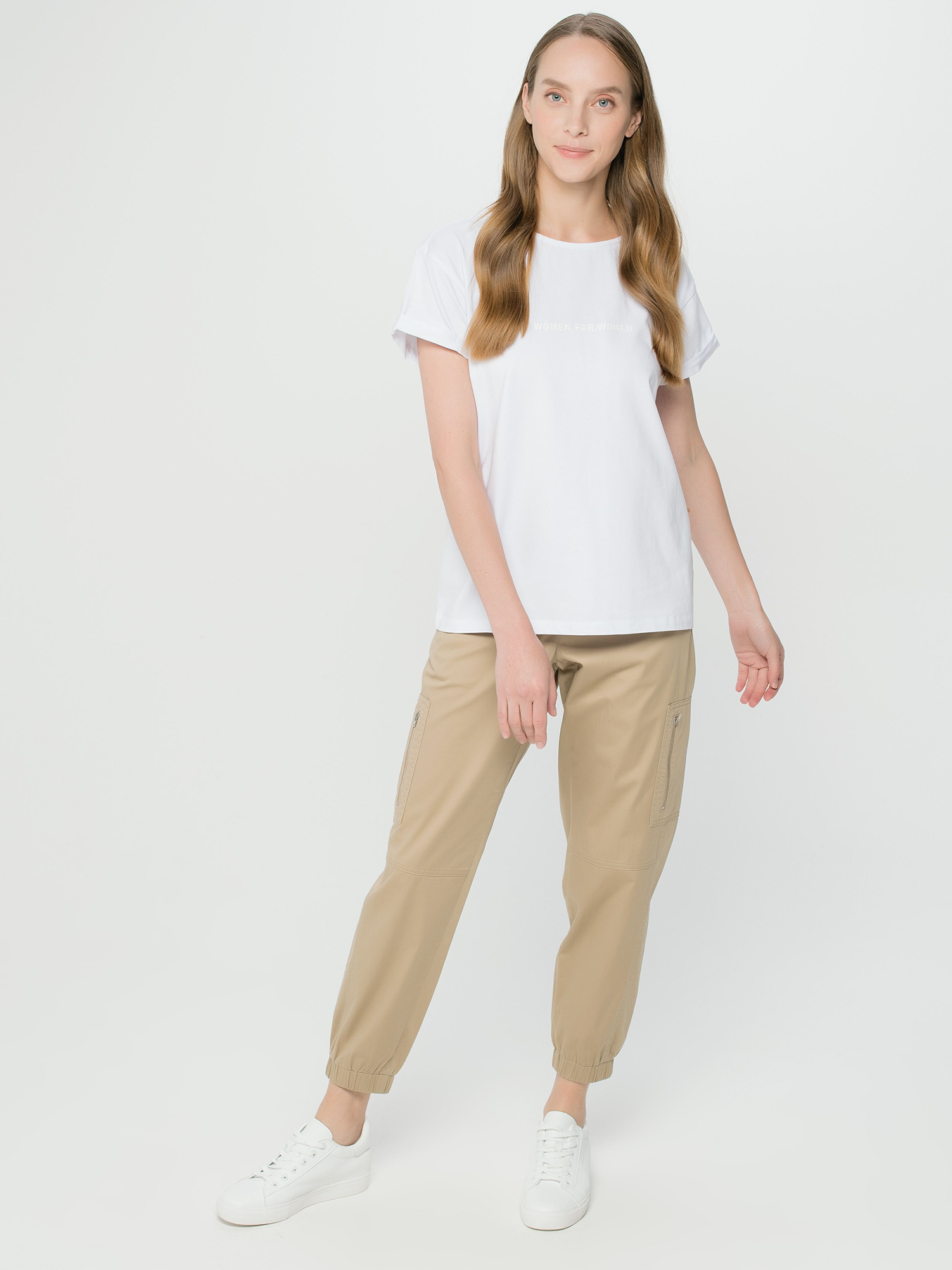 

Футболка женская Gerry Weber 670049-44018-99600 белая 40, 670049-44018-99600