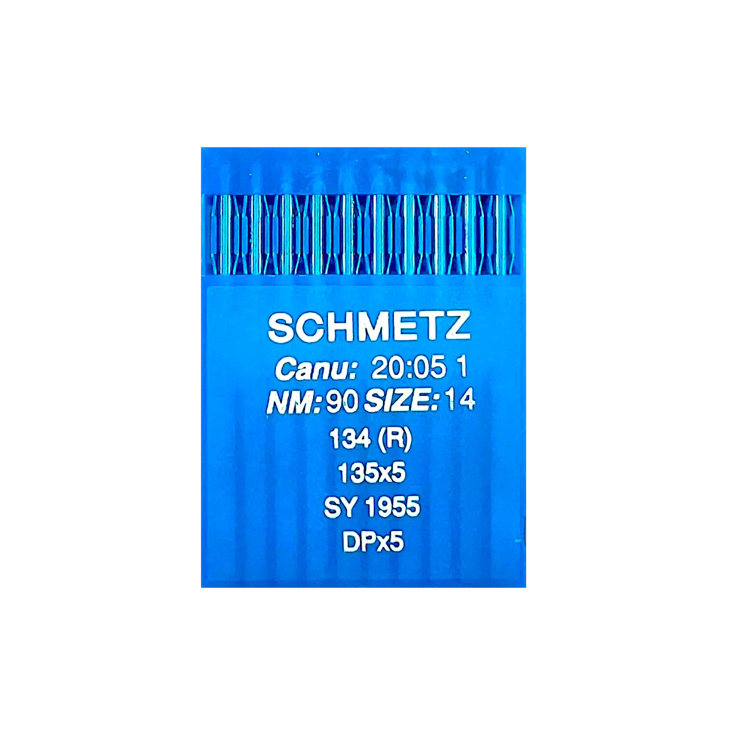 Иглы DPx5 (134) R №90 Schmetz для промышленных швейных машин толстая колба иглы dpx5 134 r 110 schmetz для промышленных швейных машин толстая колба
