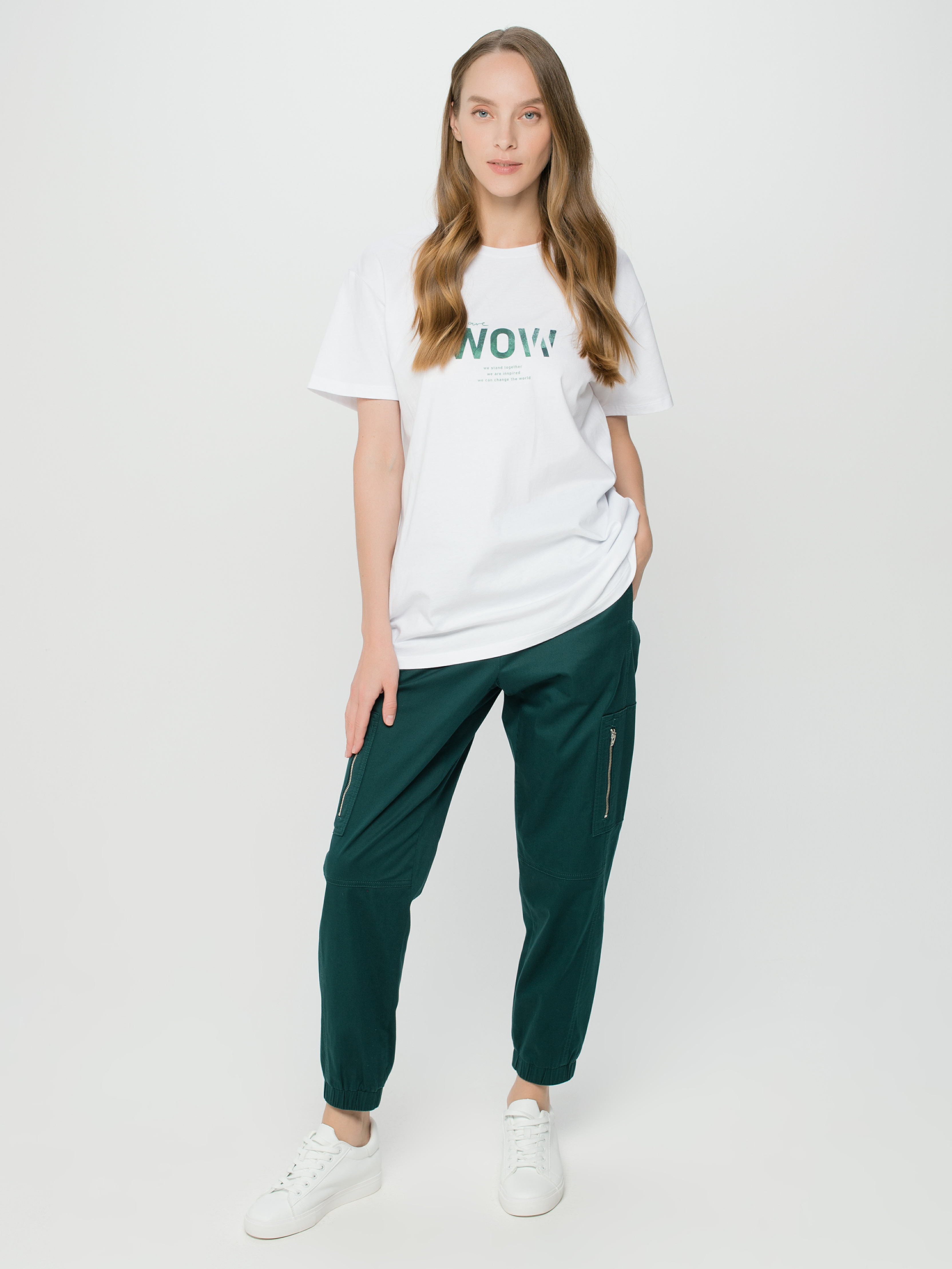

Футболка женская Gerry Weber 670048-44143-99600 белая 36, 670048-44143-99600