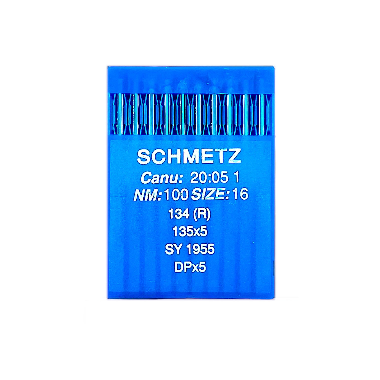 Иглы Schmetz для промышленных швейных машин DPx5 (134) R №100 толстая колба