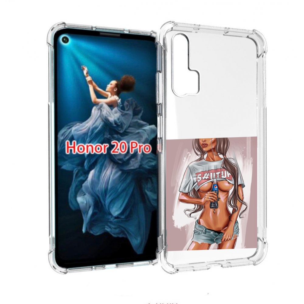 

Чехол бампер MyPads стройная-девушка-с-пепси женский для Honor 2, Прозрачный, Tocco