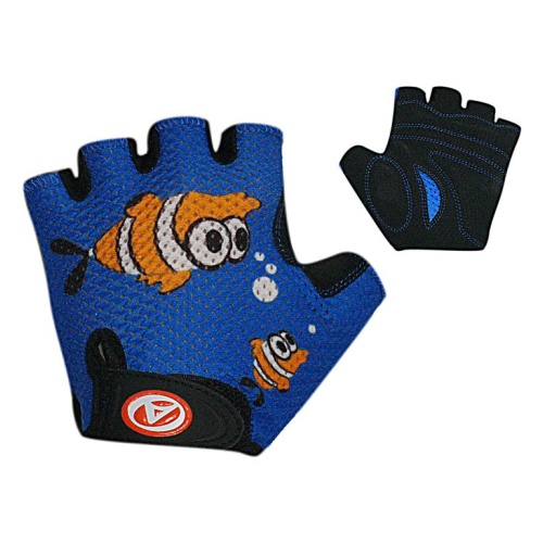 Перчатки Author 8-7130880 Junior Fish сине-черные M