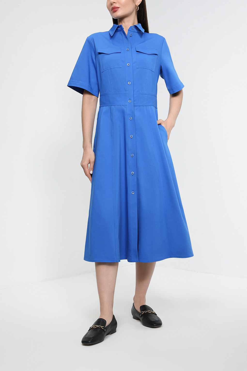 

Платье женское SABRINA SCALA SS23045303 синее S, Синий, SS23045303