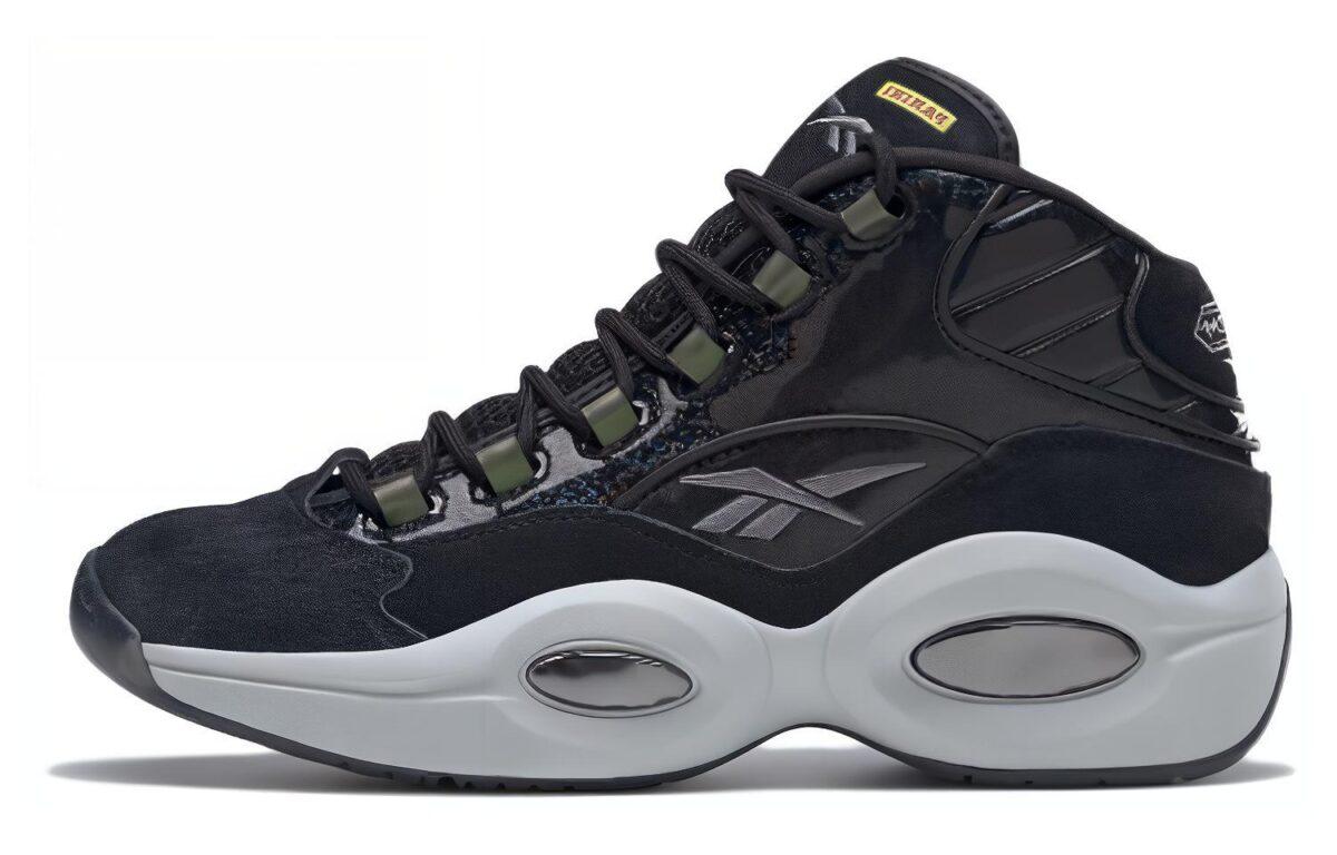 

Кроссовки унисекс Reebok Panini x Question черные 42.5 EU, Черный, Panini x Question