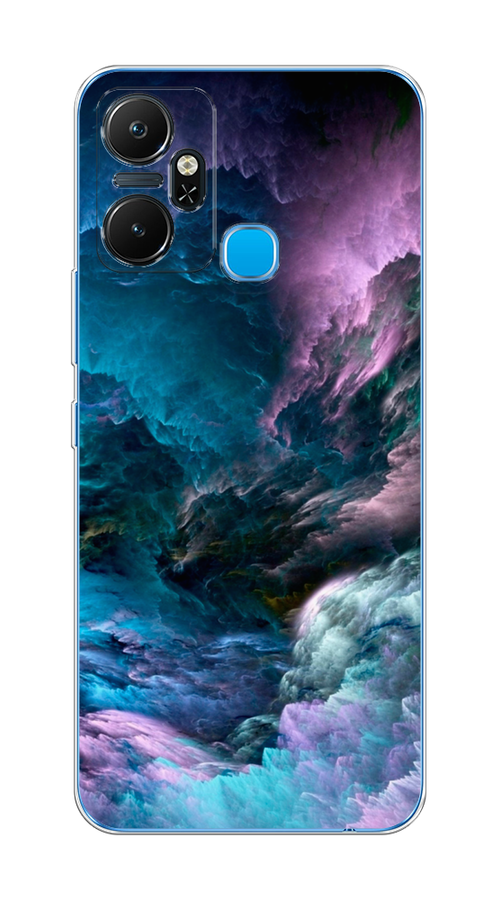 

Чехол на Infinix Smart 6 Plus "Загадочное небо", Синий;фиолетовый, 3102350-2