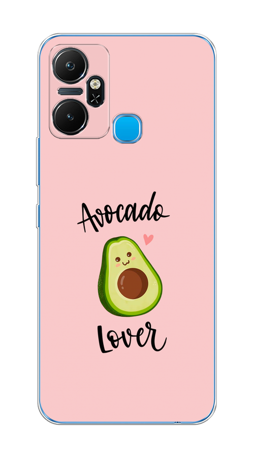 

Чехол на Infinix Smart 6 Plus "Avocado lover", Розовый;зеленый, 3102350-6