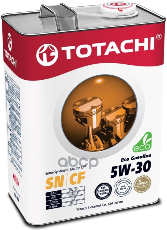 TOTACHI Totachi Eco Gasoline 5w30 Sn/Cf 4л П/С Шт