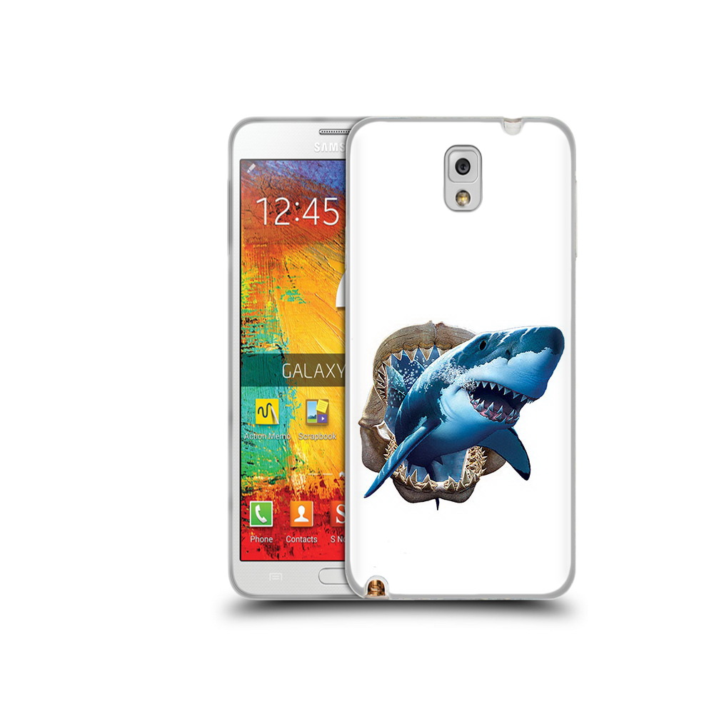 

Чехол MyPads Tocco для Samsung Galaxy Note 3 челюсти, Прозрачный, Tocco