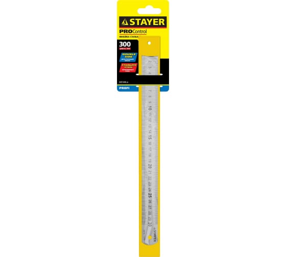 Линейка строительная Stayer PROFI 3427-030_z01 пластиковый ящик для инструмента stayer