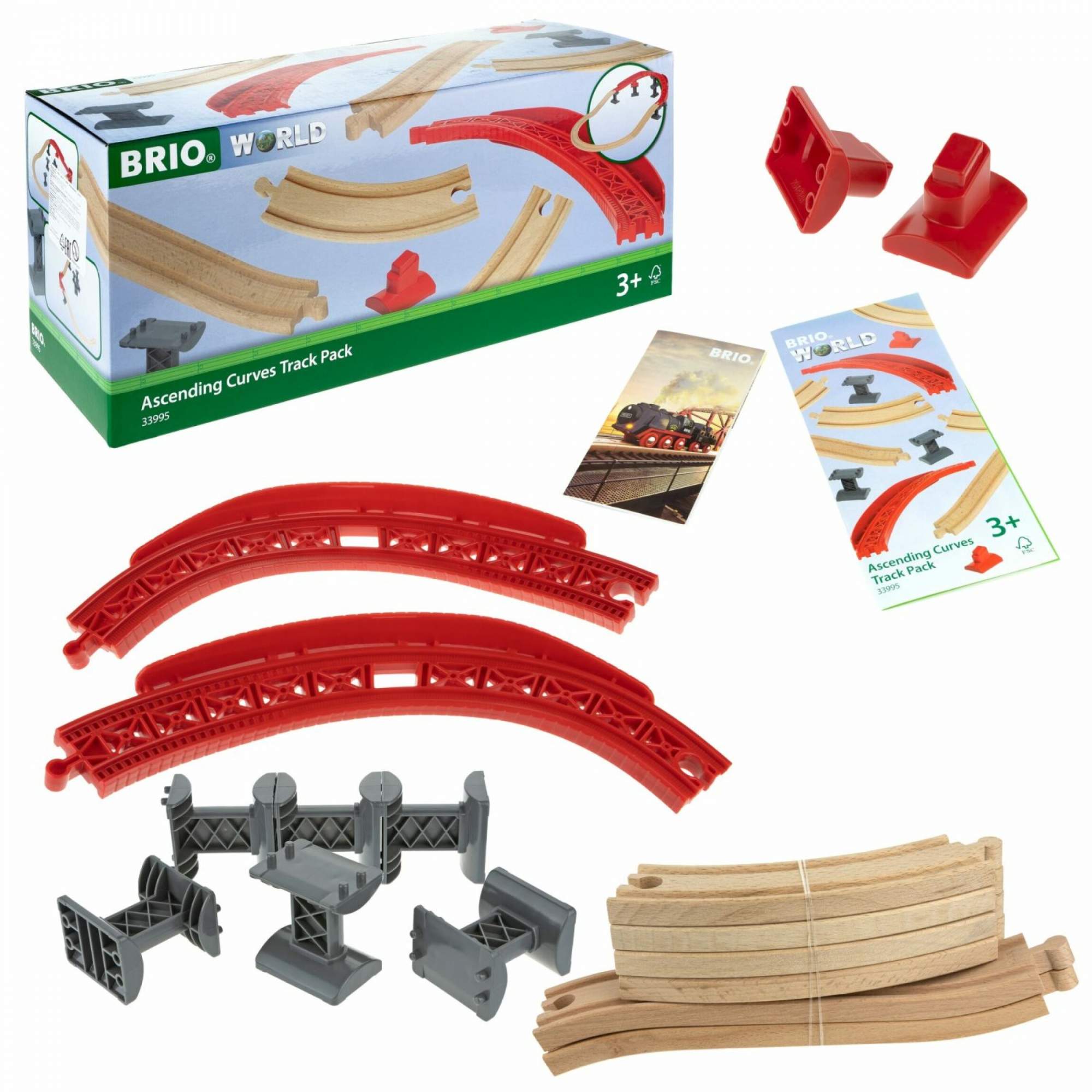 

Набор треков BRIO Ascending Curves, 33995