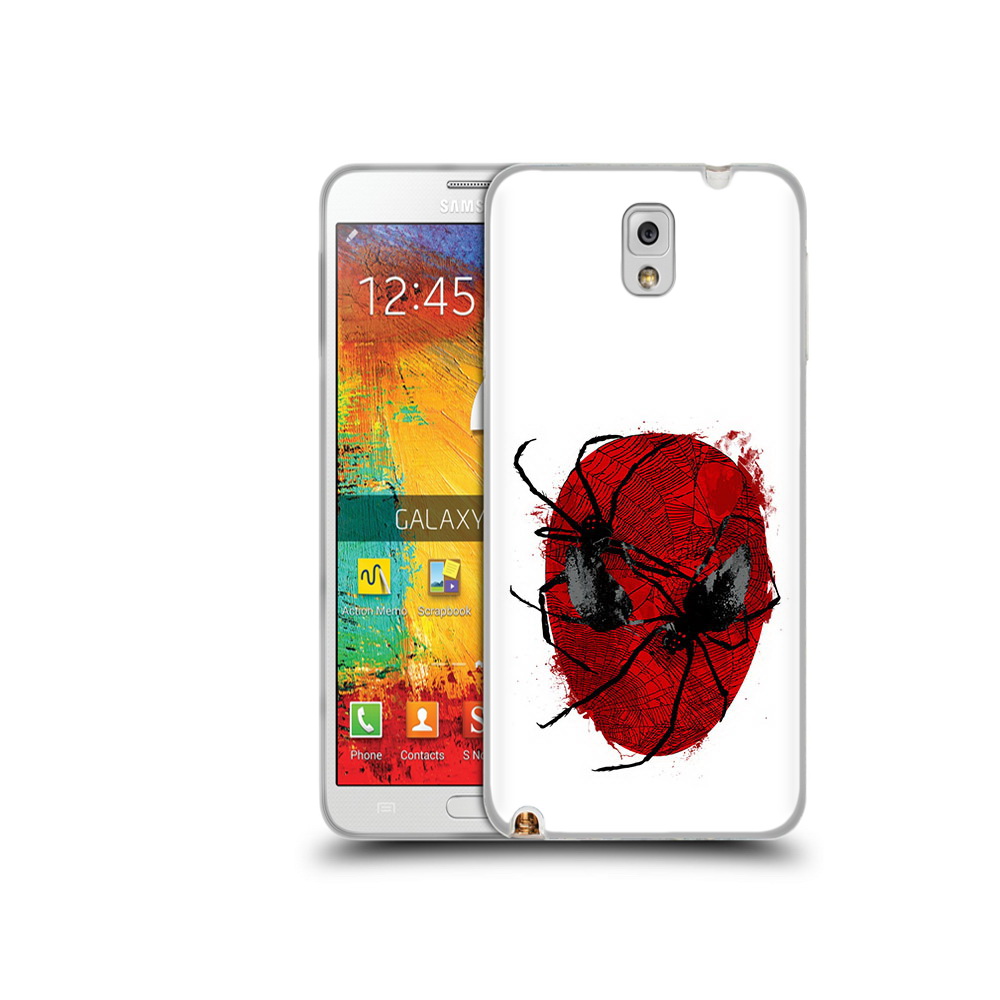 

Чехол MyPads Tocco для Samsung Galaxy Note 3 человек паук, Прозрачный, Tocco