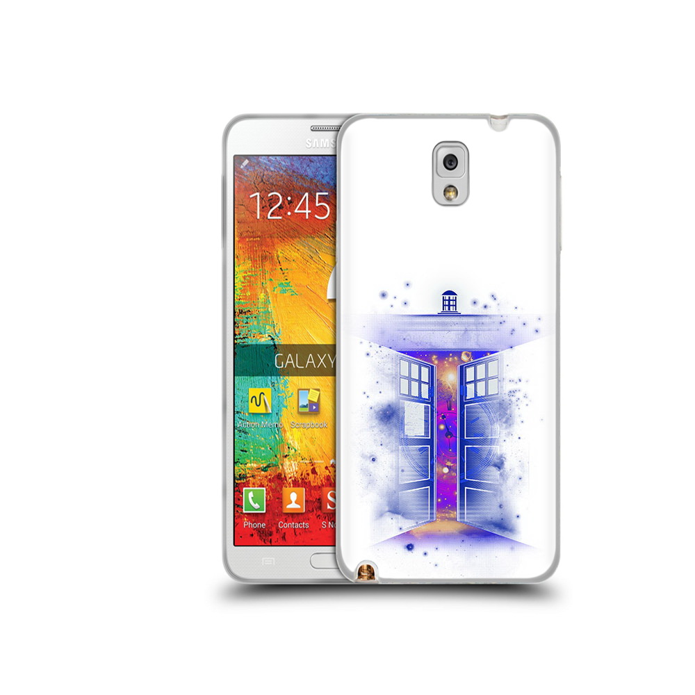 

Чехол MyPads Tocco для Samsung Galaxy Note 3 фиолетовый уголок абстракция, Прозрачный, Tocco