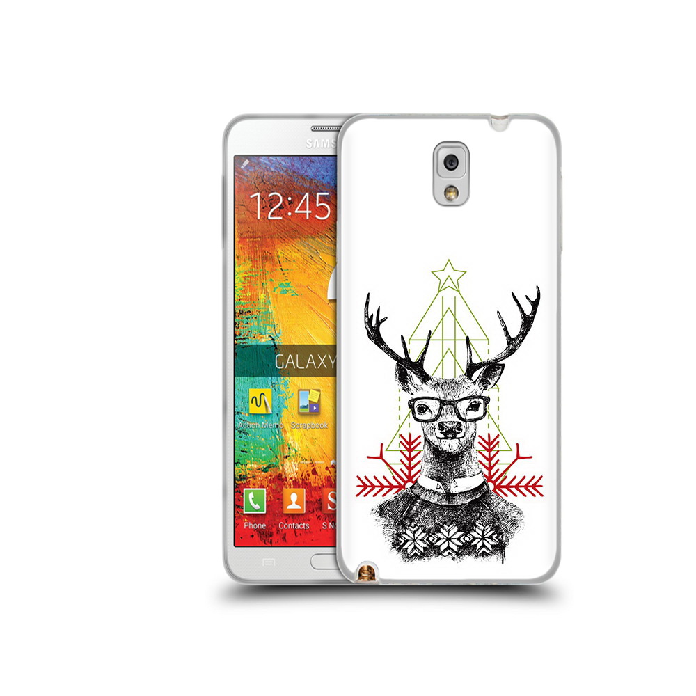 

Чехол MyPads Tocco для Samsung Galaxy Note 3 умный олень, Прозрачный, Tocco