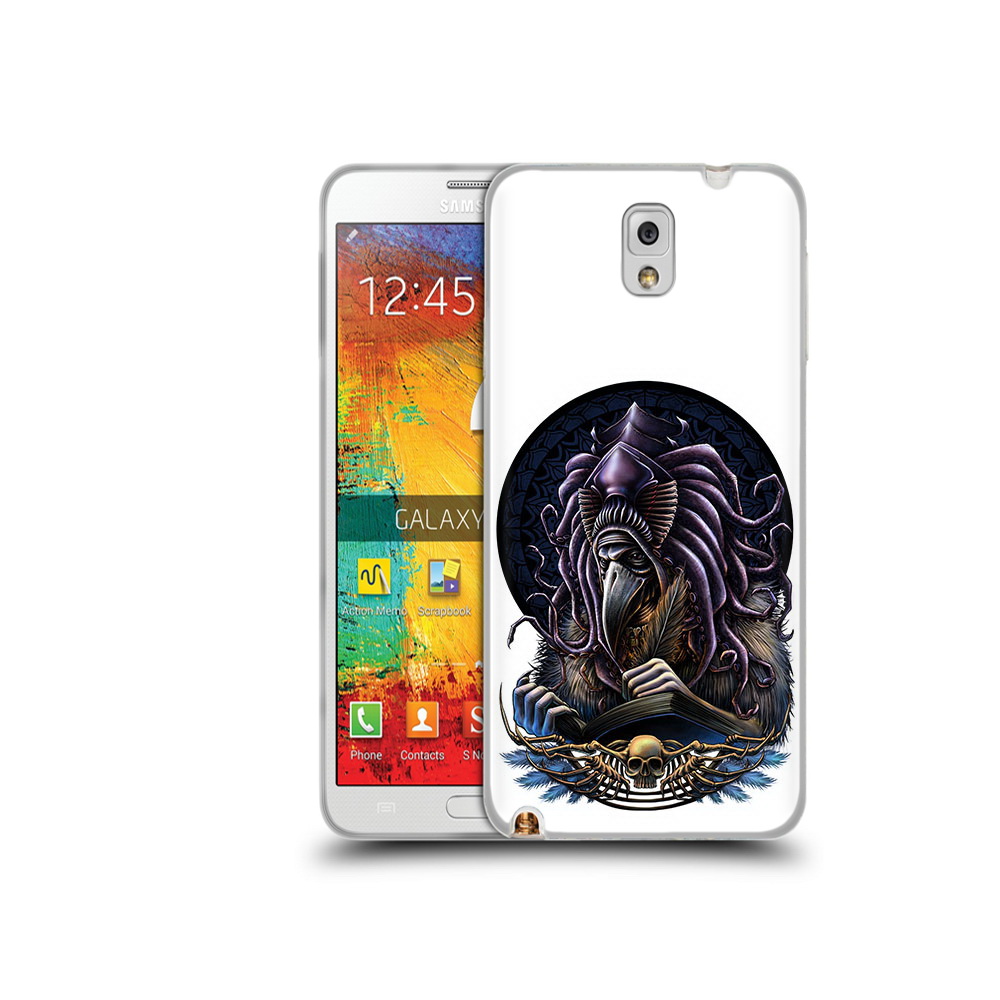 

Чехол MyPads Tocco для Samsung Galaxy Note 3 умный ворон, Прозрачный, Tocco