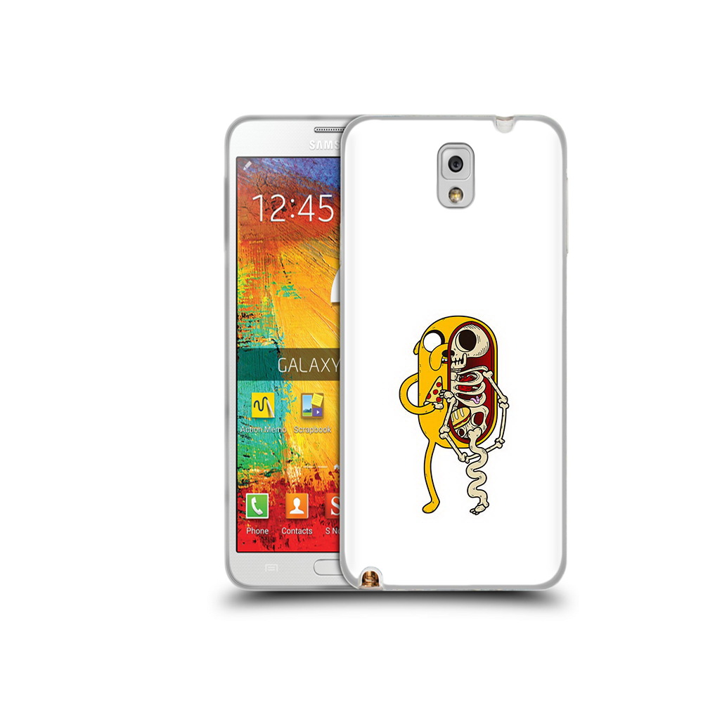 

Чехол MyPads Tocco для Samsung Galaxy Note 3 Джейк скелет, Прозрачный, Tocco