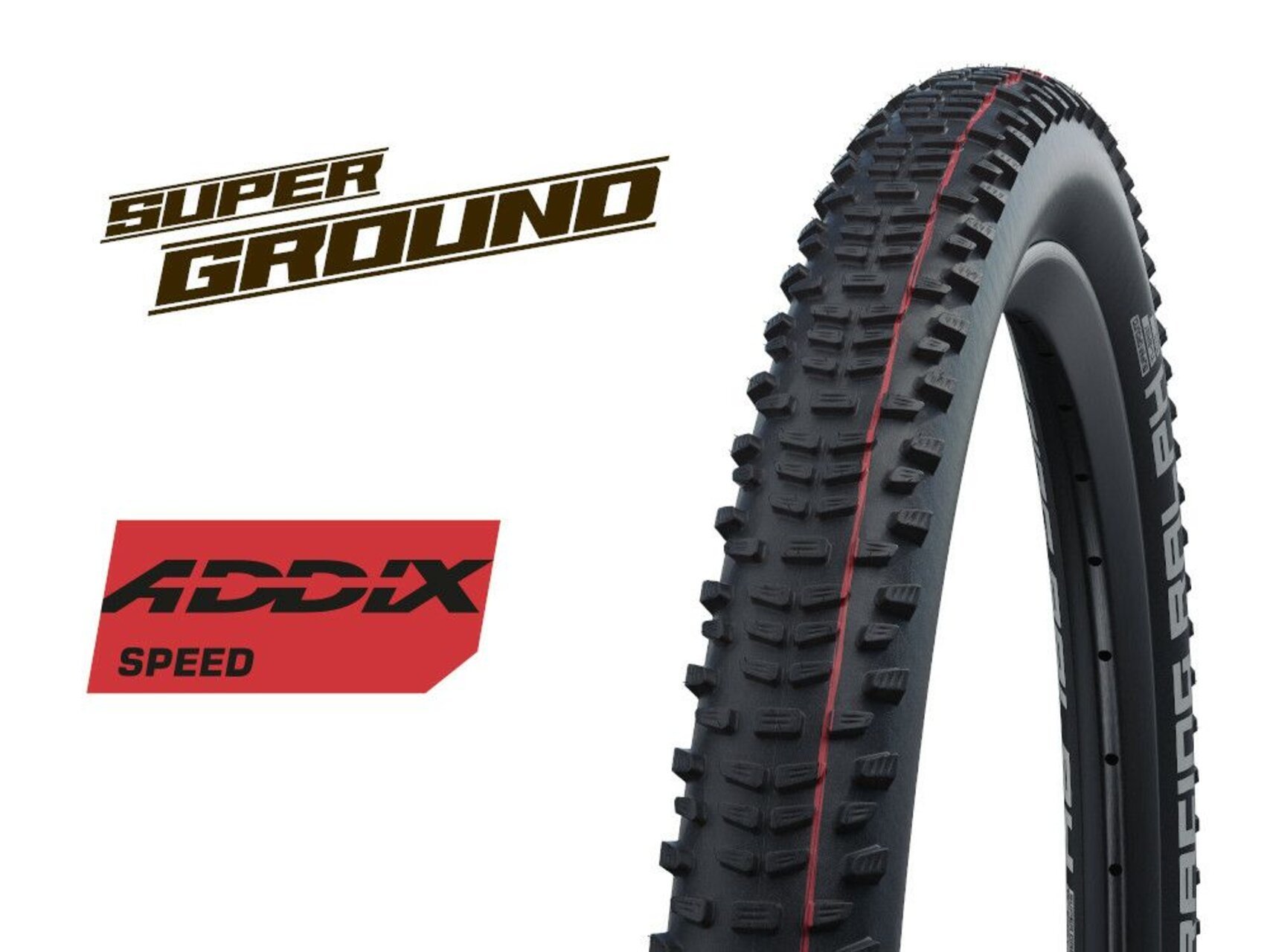 

Покрышка 29x2.10 SCHWALBE RACING RALPH Evo SnakeSkin TLE Addix Кевлар, Черный